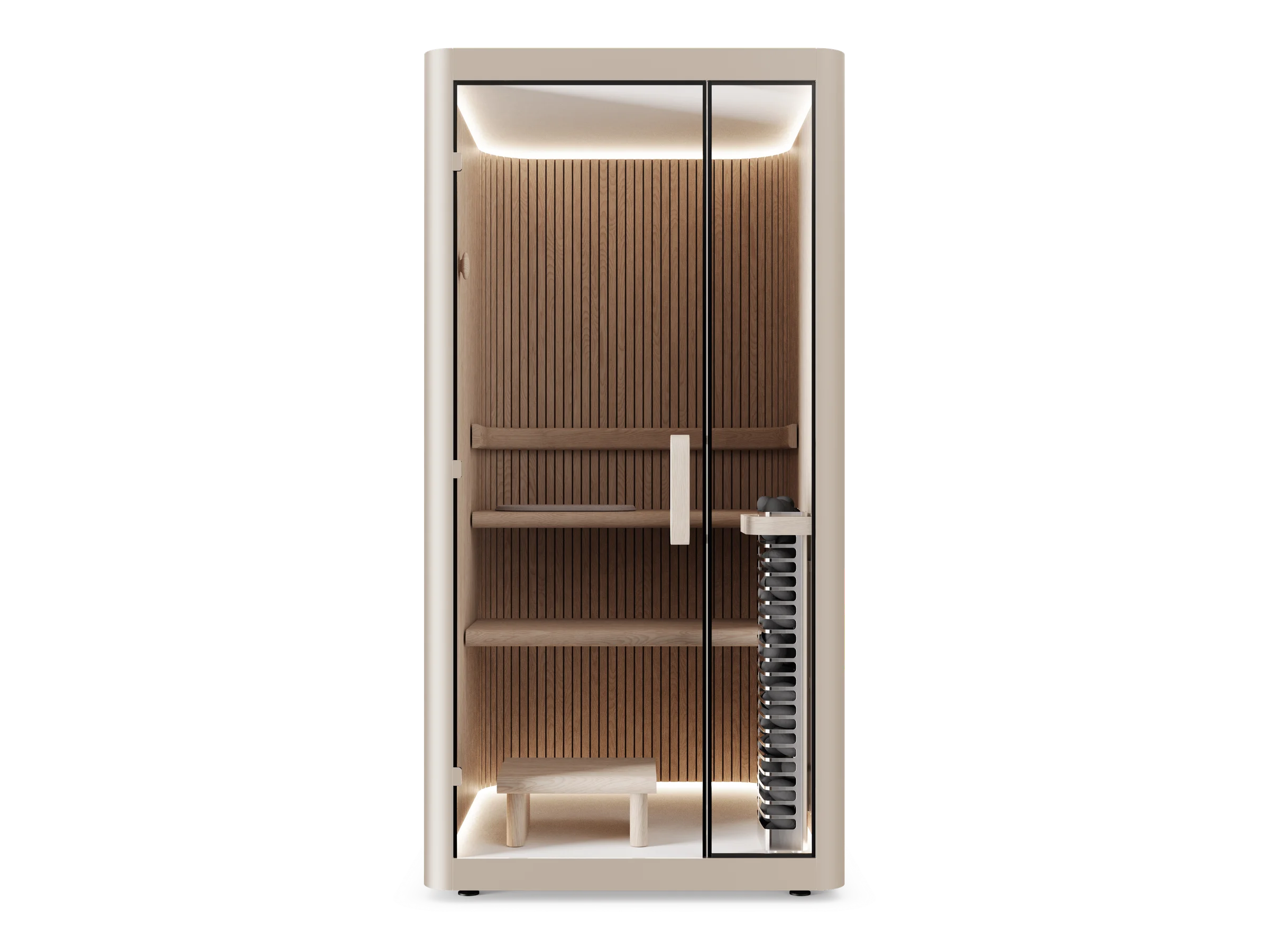 Haven Sauna exterior in Dune